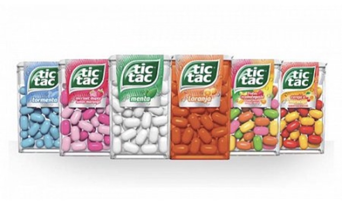 Bala TicTac 16g Sabores 